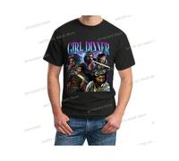 (12, XL) Clair Obscur Expedition 33 Game Girl Dinner Printed Men T Shirt Creativity Street Funny Short Sleeve Casual S-4XL Men's Clothing