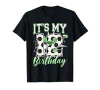 12 Year Old It's My 12th Birthday Soccer Ball Shirt for Boys T-Shirt