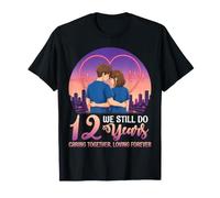 12 Years We Still Do Caring Together Loving Forever Nurses T-Shirt