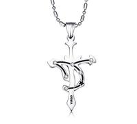 12 Zodiac Aries Capricorn Leo Scorpio Virgo Pisces Aquarius Sagittarius Libra Taurus Cancer Pendant Necklace Virgo