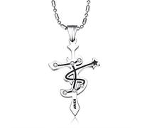 12 Zodiac Aries Capricorn Leo Scorpio Virgo Pisces Aquarius Sagittarius Libra Taurus Cancer Pendant Necklace Aries