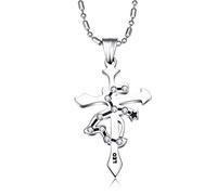 12 Zodiac Aries Capricorn Leo Scorpio Virgo Pisces Aquarius Sagittarius Libra Taurus Cancer Pendant Necklace Leo