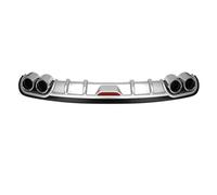 120-128CM Universal Car Rear Spoiler Small Surround Rear Bumper Lip For SEAT For LEON FR 5F MK1 MK2 MK3 MK3.5 MK4 MK5 For Ibiza 6J 6L RESPUNEKBAH(Silver 128CM)
