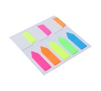120/160Sheets Colored Adhesive Label Sticker Writable File Labels Adhesive Label Labelling Sticker for Marking Reading Bookmarks