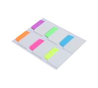 120/160Sheets Colored Adhesive Label Writable Label Adhesive Page Marker Bookmarks File for School Office
