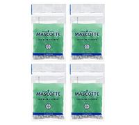 120-2400 x MASCOTTE By BULL BRAND 6MM Active CARBON SLIM Filter Tips | Premium Charcoal Cigarette | Extra Smooth Taste Paper Tobacco Rolling (4 x Packs MASCOTTE SLIM CARBON (480 Filter Tips))