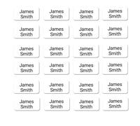 120-240PCS Ogelz Personalized Washable Stick on Clothing Name Labels 05"X1.2" No Iron Stickers for School Children Adult Care Homes Daycare Nursery Great for Clothes School Uniform Equipment