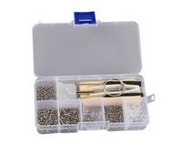 120/500Pcs Eyeglass Repair Kit with Assorted Screws Nose Pads Tweezers Nuts Washers, Glasses Frame Repair Kit Screwdriver Bit Accessories for Eyeglass Sunglass Spectacles Watch (500Pcs)