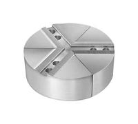 120° 5inch Tall Sector Soft Jaws for Hydraulic Chucks, 0.01mm Accuracy, 1.5x60° Tooth Pitch，for CNC Lathes and Turning Centers Machining Cavity Thin Wall Turning(Height 30mm)