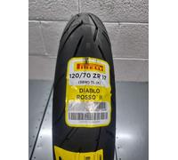 120 70 17 ZR17 58W Pirelli Diablo Rosso II 2 Performance Motorcycle Road Tyre