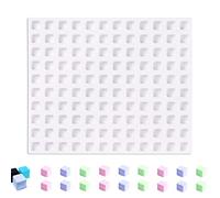120-Cavity Square Chocolate Silicone Mold, Small Square Truffle Kitchen Baking Mold for Baking Candy Caramel Gummy Chocolate Ice Dessert Gummy