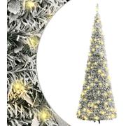 (120 cm) vidaXL Artificial Christmas Tree Xmas Tree Decor Pop-up Flocked Snow 50 LEDs