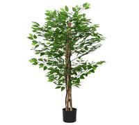(120 cm) vidaXL Artificial Ficus Plant 1260 Leaves 200 cm Green artificial plant