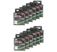 120 Coarse Barbless Hooks to Nylon-6 sizes carp/coarse fishing