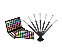 120 Colors Eyeshadow Palette with Brushes Long Lasting Eye Makeup Gift