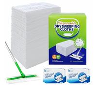 120 Count Flash Dust Magnet Dry Mop Refills Disposable Dusting Cloths Floor Dust Remove Pads Speedmop Dry Pad Refills