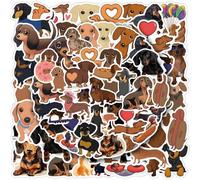 120 Dachshund Stickers, Pet Dog Photo Stickers, Cartoon Graffiti Stickers, Cute Animal Stickers, Sticker Gifts For Dog Lovers, Decorative Labels