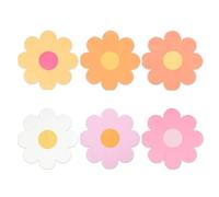 120 Daisy Paper Napkins Groovy Party Napkins Daisies Floral Disposable Dinner Napkins Boho Retro Flower Dessert Luncheon Napkins for Birthday Baby Shower Wedding Party Supplies