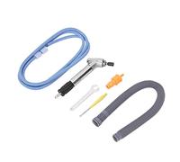 120 Degree Bending Head Pneumatic Grinding Pen, Air Micro Die Grinder, 65000 RPM High - Speed Grinding and Polishing Tool with Air Tube, for Glass Stone Arts Crafts and