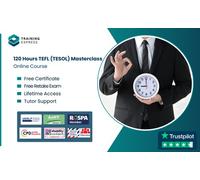 120 Hours TEFL (TESOL) Masterclass Online Course