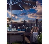 120 Ice White Multi-Function LED Light String