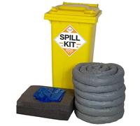 120 Litre General Purpose/Maintenance Mobile Spill Kit - Suitable for Hydraulics, Oils, Coolant, Fuels and Water Based Liquids