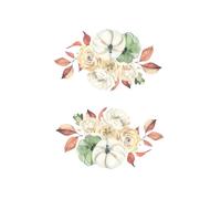 120 Pack Pumpkin Baby Shower Place Cards, 3.5" x 2" Foldable Fall Pumpkin Table Tent Name Cards, Food Labels for Fall Baby Shower Birthday Party Reception Tables Placement(Beige)
