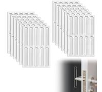 120 Pcs Adhesive Cabinet Bumpers, 6.3 Cm Silicone Furniture Pads Floor Protectors, Door Pads Stop Slamming Silicone Door Bumper Pads for Furniture Doors Wall Protectors