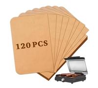 120 Pcs Air Fryer Liners Disposable Compatible with Ninja Sizzle Indoor Grill & Griddle GR101, Non-stick Grill Accessories Liner for Ninja Indoor Electric Griddle Plate