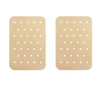 120 Pcs Air Fryer Paper Liners Compatible with Ninja DZ201 DZ401, 21x14cm