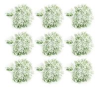 120 Pcs Artificial Baby Breath Gypsophila Flowers Bouquets Real Touch Flowers for Wedding Party DIY Wreath Floral Arrangement Home Decoration (120-PCS)