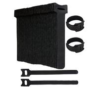 120 Pcs Cable Ties Reusable, Wire Organiser, Small Cable Ties, Hook and Loop Straps, Long Cable Ties, for Organizing Cords, PC Cable Management, 150mm