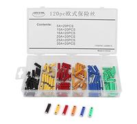 120 Pcs Car Continental Torpedo Safe Fuse Kit 5A 10A 16A 20A 25A 30A