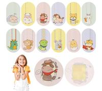 120 Pcs Cartoon Bandage Kids Toddlers Protect Wounds from Infection, Cartoons Adhesive Bandages, Children Bandages for Kids, Home First Aid, Vaccination Wounds Care