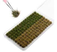 120 PCS Diorama Materials, Gamers Grass, Basing Materials for Miniatures | Woodland Scenics, Static Grass for Diorama, Woodland Scenics, War Gaming Terrain, DIY Landscape, Mixed Colors, 8mm