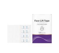 120 Pcs Face Lift Tape Breathable Invisible Patches Instantly Facelift Tapes for Sagging Skin Eyes Double Chin Invisible Lift Tape