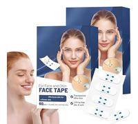 120 PCS Face Lift Tape Invisible, Face Lifting Tape Invisible Tapes, Elasticity Facelift Tapes Women's Contour Facial Lifting Tightening Skin Sagging Double Chin Wrinkles