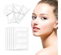 120 Pcs Face Lift Tapes for Facial Wrinkles Reduction, V Line Facial Tape Lifts Invisible Waterproof Stickers, Instant Makeup Facade Lift Tool for Hide Wrinkles Double Chin Saggy Eye Skin