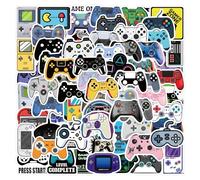 120 Pcs Gamepad Scrawl Stickers for Water Bottles,Guitar,Bicycle,Laptop,Skateboard,Computer,Game Handle Nordic Style Stickers Waterproof Vinyl,Graffiti Decoration for Girls Boys Children Teens