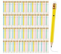 120 Pcs Golf Pencil with Erasers Sharpened Pencil Mini Pencils Half Small Heart Pencils for Student School Teacher Gifts Bridal Shower Party Favor, 6 Colors