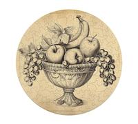 120 PCS Jigsaw Puzzle for Adults Personalized Picture Puzzle an Elegant Bowl Customized Wooden Puzzle for Family, Birthday, Wedding, Game Nights Gifts Animal Alien Shape Puzzle