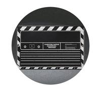 120 PCS Jigsaw Puzzle for Adults Personalized Picture Puzzle Classic Movie Clapboard Black Customized Wooden Puzzle for Family, Birthday, Wedding, Game Nights Gifts Animal Alien Shape Puzzle