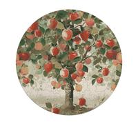 120 PCS Jigsaw Puzzle for Adults Personalized Picture Puzzle Fruit Under The Tree Customized Wooden Puzzle for Family, Birthday, Wedding, Game Nights Gifts Animal Alien Shape Puzzle