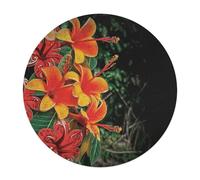 120 PCS Jigsaw Puzzle for Adults Personalized Picture Puzzle Hawaii Flowers Customized Wooden Puzzle for Family, Birthday, Wedding, Game Nights Gifts Animal Alien Shape Puzzle