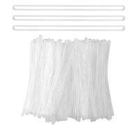 120 PCS Luggage Tag Loops Clear Plastic Luggage Tags Luggage Tag and Label Straps Only Elastic Bag Tags for Travel Agencies and Schools Suitcases (Clear)