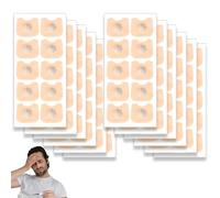 120 Pcs Magnetic Nose Strips, Nasal Strips for Breathing Magnetic Nasal Strips Snoring Aids for Men Women Curvedmagnetic Nose Strip Breathing at Home Business Trips Travel