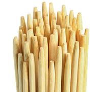 120 PCS Marshmallow Roasting Sticks 90CM 5mm Thick, 36 Inch Extra Long Heavy Duty Bamboo Smores Skewers, Wooden Barbecue Forks Roaster for Hot Dog Kebab Sausage Campfire Fire Pit Camping Cooking Party