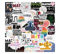 120 Pcs Math Stickers for Children Teens Girls Boys,Nordic Style Education Stickers for Computer,Bicycle,Skateboard,Laptop Water Bottles,Waterproof Vinyl for Wall,Graffiti Stickers