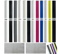 120 Pcs Plastic Welding Rods,7.87 Inch 5 Types (PP/PE/ABS/PVC/PPR) of Welder Rods Strips Welding Sticks with Stainless Steel Mesh for Plastic Welding Kit/Hot Air Gun and Daily Plastic Repair