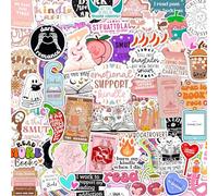 120 PCS Reading Sticker for Kindle, Bookish Sticker Pack for Laptop, Ebook, Snowboard, Suitcase, Scrapbook, Skateboard, Luggage, Graffiti, Teenager, Book Lover Gifts
